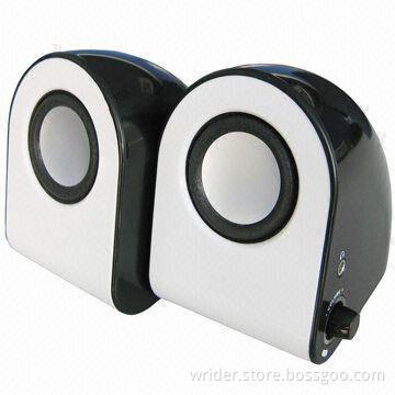 2.0 Computer Multimedia Speakers with ≥75dB Subwoofer and 32Hz to 18kHz Frequency Response